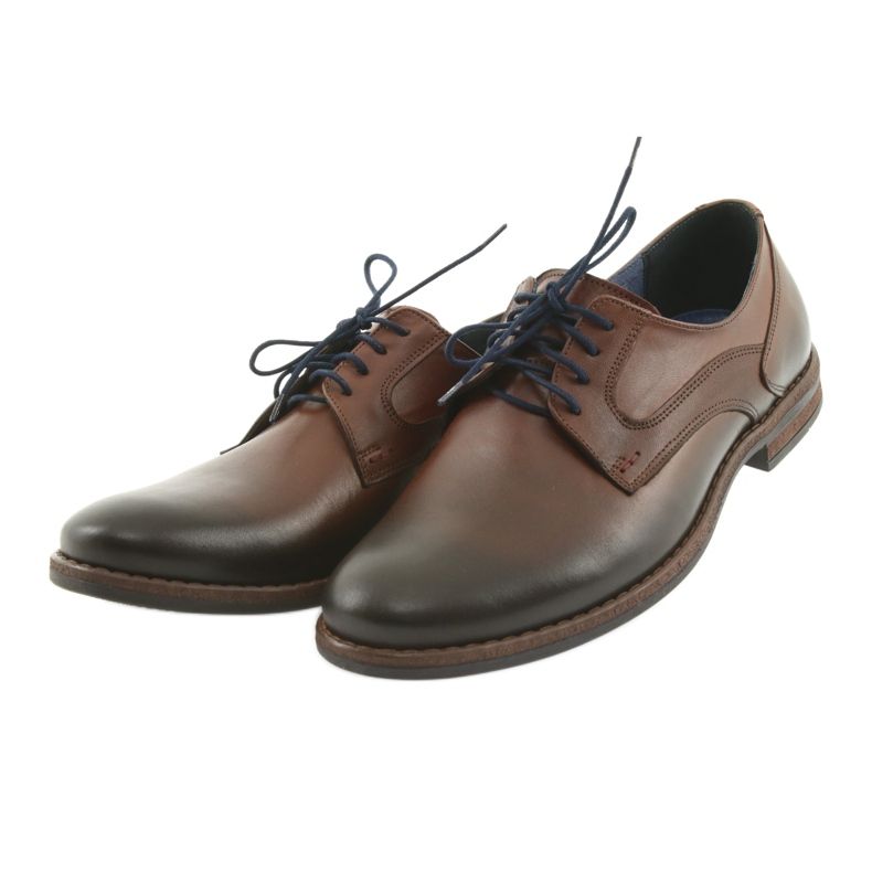 Sapatos masculinos marrons Nikopol 1712 marrom 3