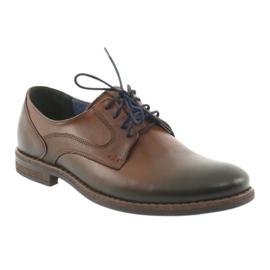 Sapatos masculinos marrons Nikopol 1712 marrom 1