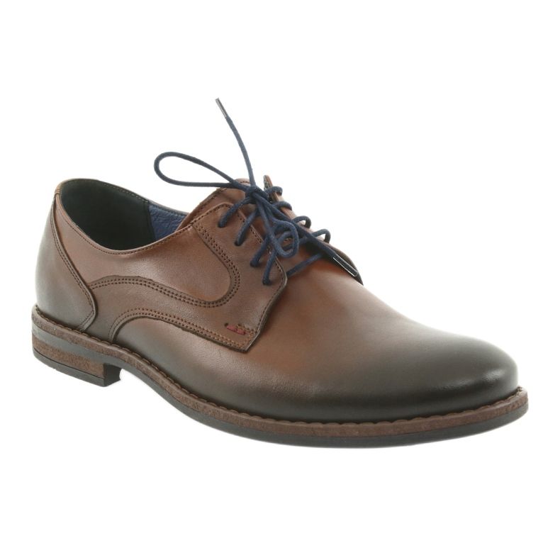 Sapatos masculinos marrons Nikopol 1712 marrom 1