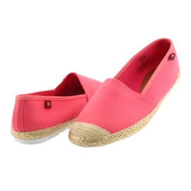 Big Star Alpargelas femininas 274731 rosa-coral 4