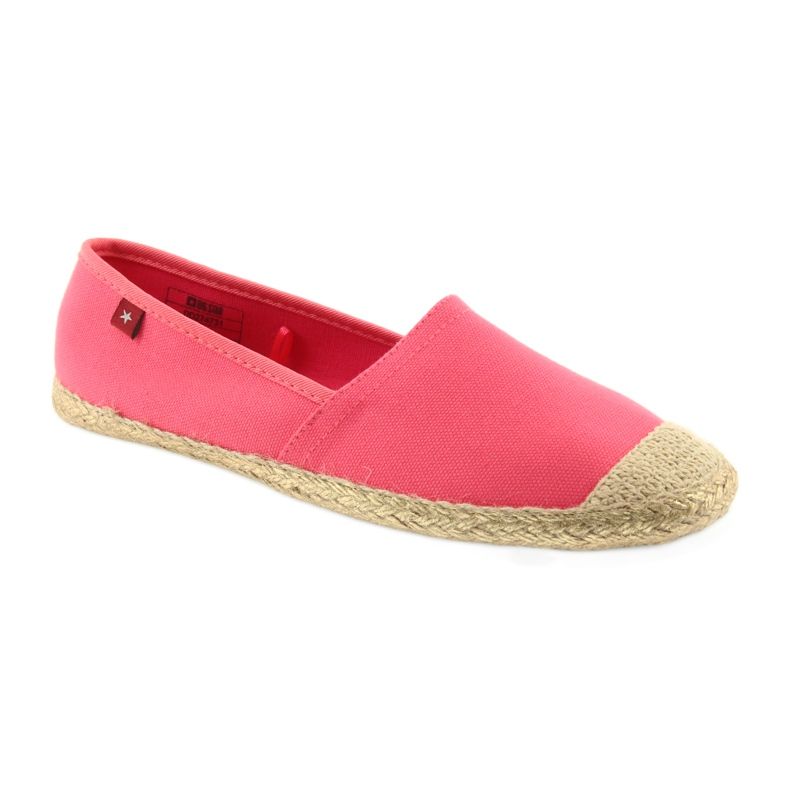 Big Star Alpargelas femininas 274731 rosa-coral 1