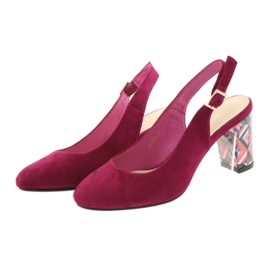 Sandálias no posto de Sergio Leone 788 rosa 3