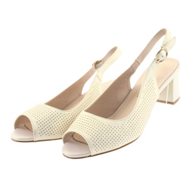 Sandálias no poste de Sergio Leone 794 ouro dourado 3