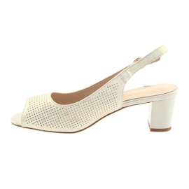 Sandálias no poste de Sergio Leone 794 ouro dourado 2