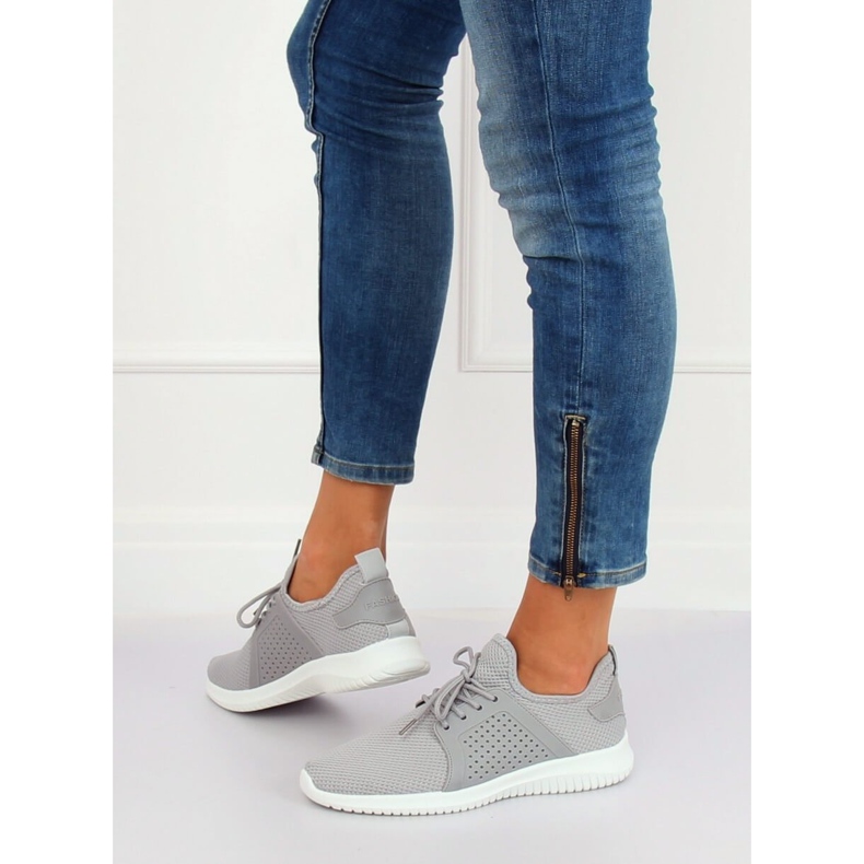 Tênis esportivos cinza 7758-Y Grey 1