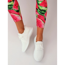 Sapatos esportivos brancos 7758-Y Branco 1