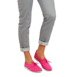 Mocassins fúcsia feminino 6907-BL Fushia rosa 2