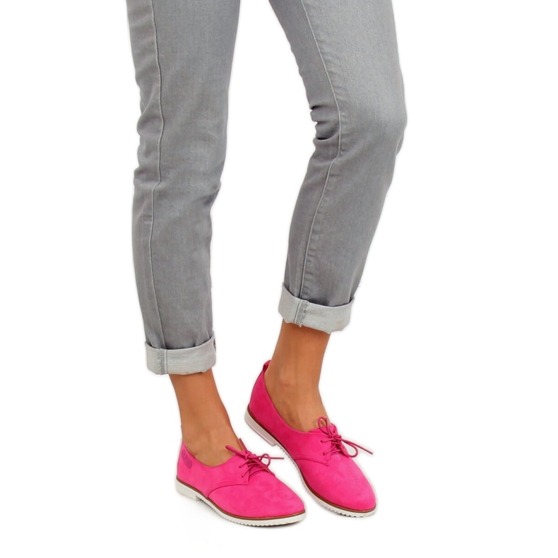 Mocassins fúcsia feminino 6907-BL Fushia rosa 2