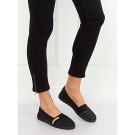 Bailarinas femininas negras XJ-2959 Black preto 1