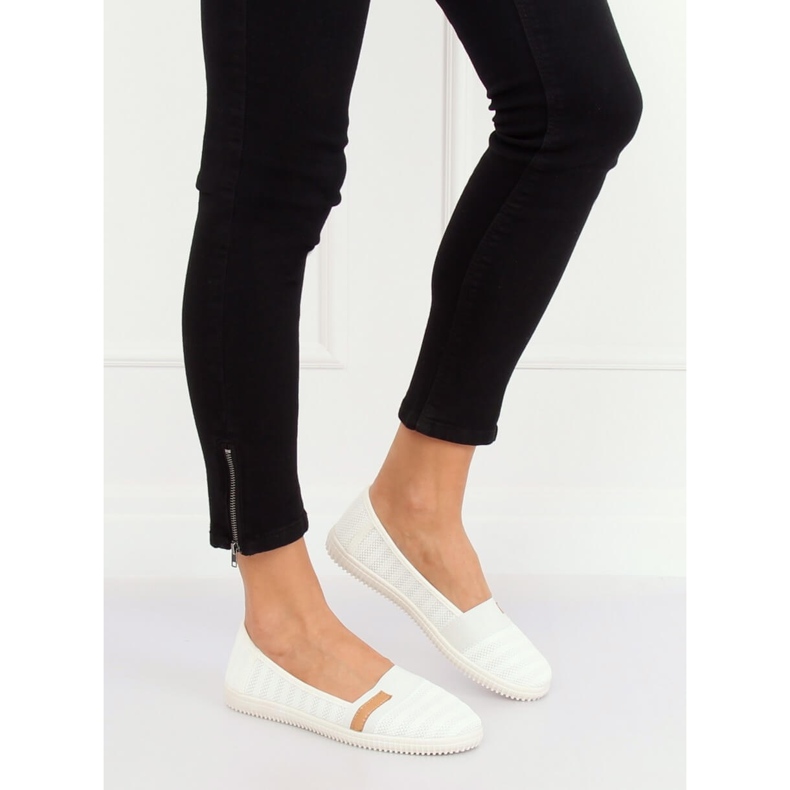 Bailarinas femininas brancas XJ-2959 White branco 2
