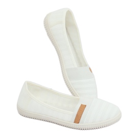 Bailarinas femininas brancas XJ-2959 White branco 1