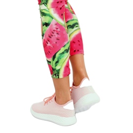 Sapatos esportivos rosa 7760-Y rosa 1