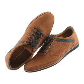 Sapatos esportivos leves Badura 3523 marrom 5