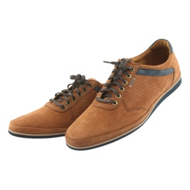 Sapatos esportivos leves Badura 3523 marrom 3