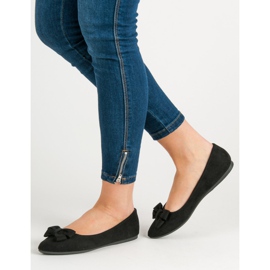 Ch. Creation Suede Ballerina In Spitz preto 2 Ch. Creation Suede Ballerina In Spitz preto 2