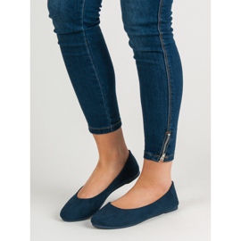 Seastar Bailarinas confortáveis azul 1