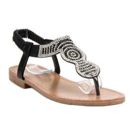 SHELOVET Sandálias Japonesas Slip-on preto 1