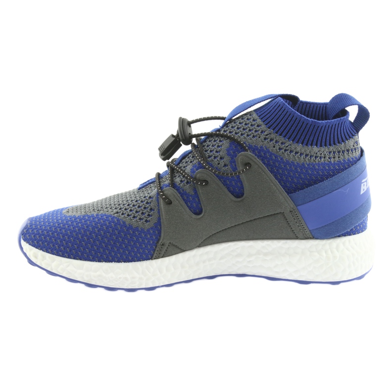 Calçados infantis Befado 516Y029 azul cinza 2