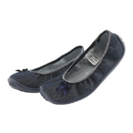 Calçados infantis Befado 980Y096 cinza azul marinho 3