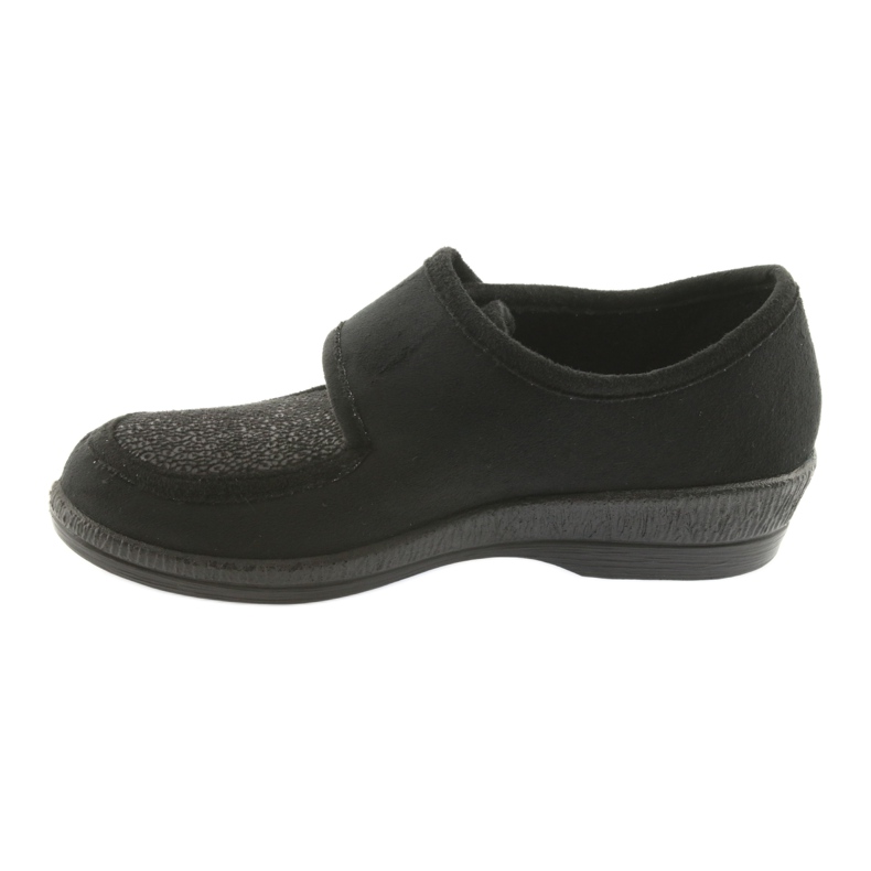 Sapatos femininos Befado pu 984D017 preto 2