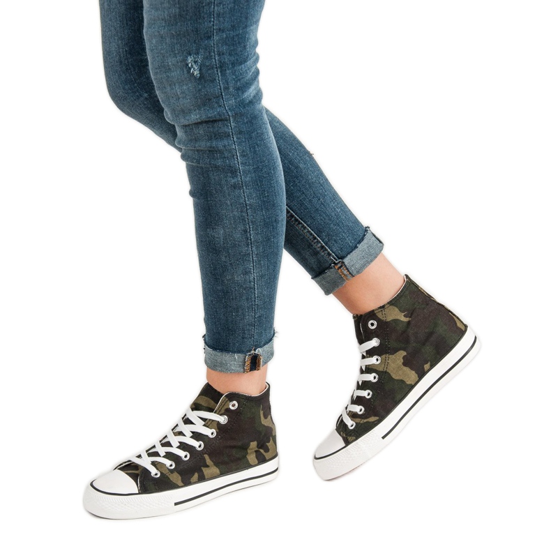 Jumex Tênis alto Moro verde 1