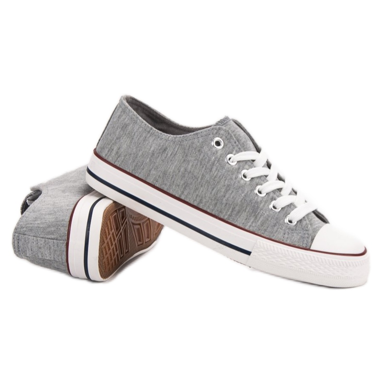 Jumex Tênis cinza baixo 1