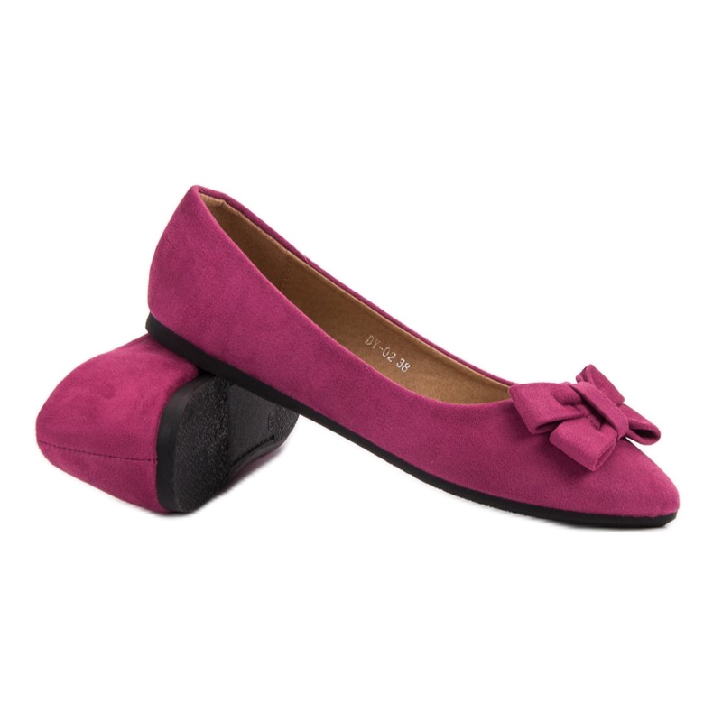 Ch. Creation Suede Ballerina In Spitz rosa 2