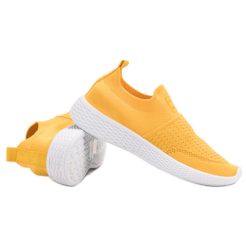 Weide Calçados Têxteis da Moda amarelo 1