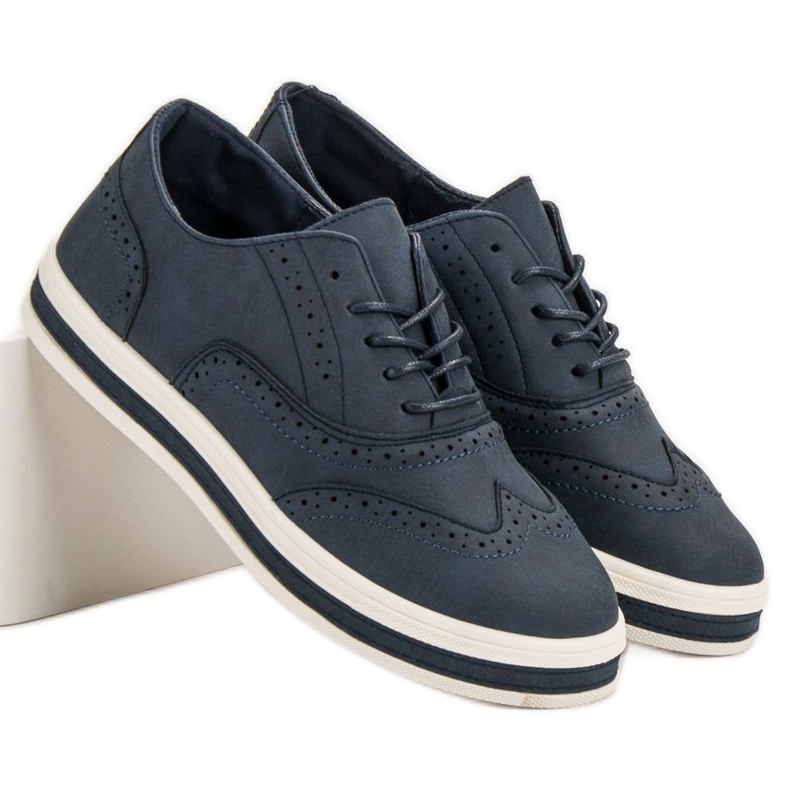 SHELOVET Sapatos azul marinho 1
