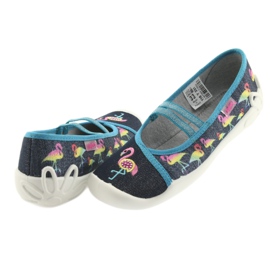 Calçados infantis Befado 116Y251 azul cinza azul marinho 4