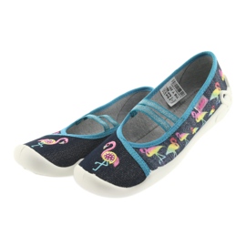 Calçados infantis Befado 116Y251 azul cinza azul marinho 3