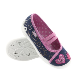 Calçados infantis Befado 116X247 amarelo rosa azul marinho 4