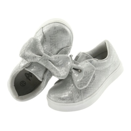 Tênis ES23 com arco prata American Club cinza 4