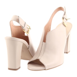 Sandálias Espinto no poste rosa em pó de 195 4