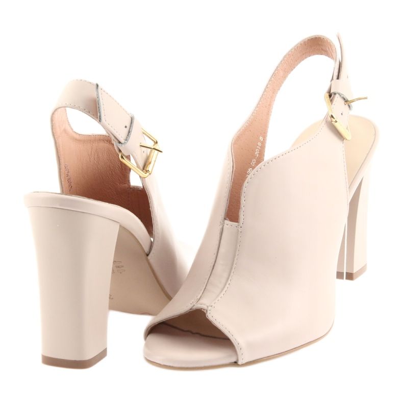 Sandálias Espinto no poste rosa em pó de 195 4