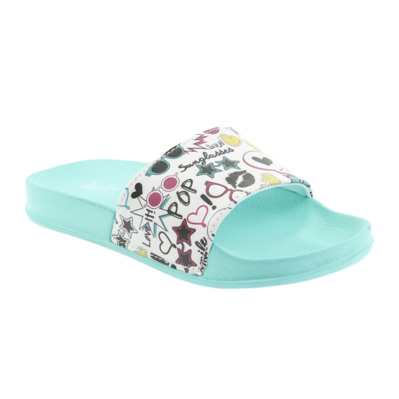 Sapatilhas de óculos de sol verdes American Club branco preto rosa 1