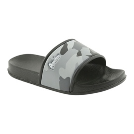 Pantufas camufladas cinza American Club preto 1