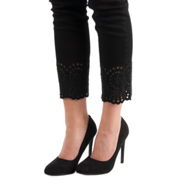 Salto de camurça VICES preto 2