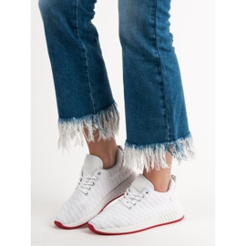 SHELOVET Calçados Têxteis da Moda branco 1