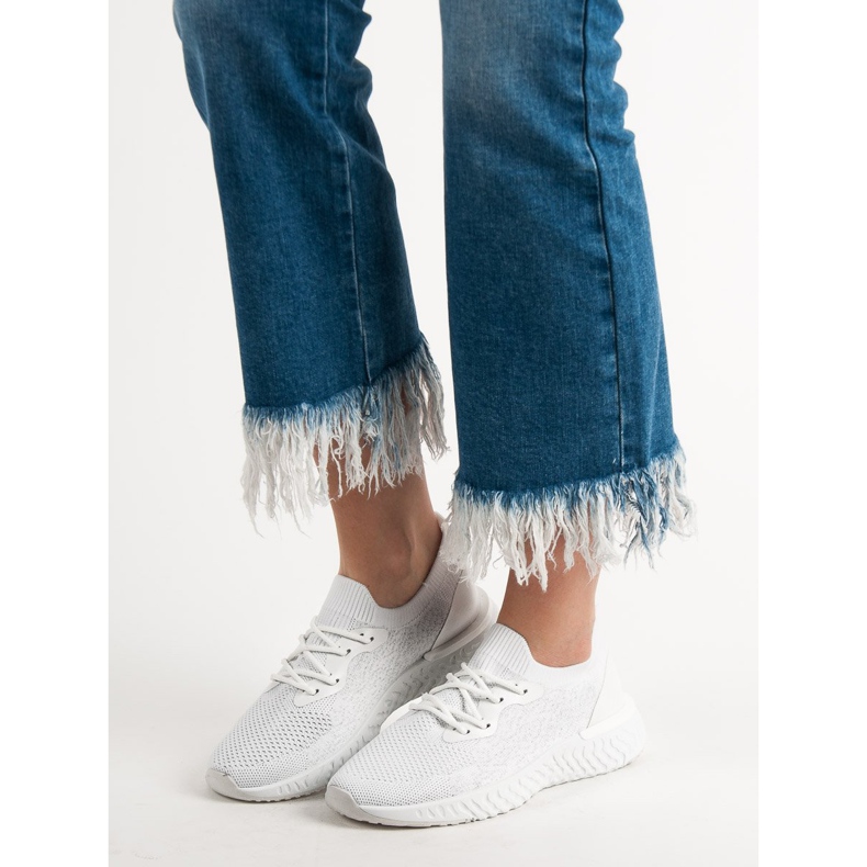 SHELOVET Calçados esportivos têxteis branco 1