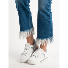 Ideal Shoes Calçados Esportivos Com Zircônia Cúbica branco 1