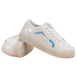SHELOVET Calçados Femininos Casuais branco 1
