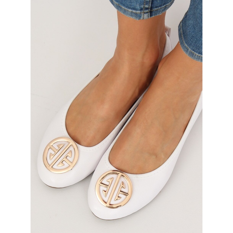 Bailarinas femininas brancas VS-660 Branco 2