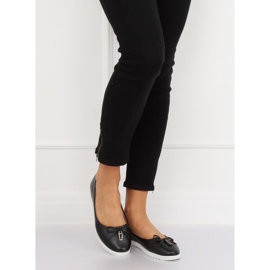 Bailarinas femininas negras YSD-04 Black preto 1