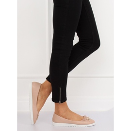 Bailarinas bege feminino YSD-04 Nude 1