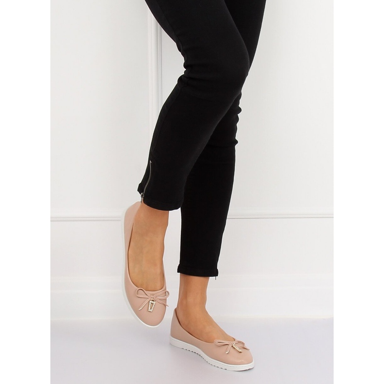 Bailarinas bege feminino YSD-04 Nude 2