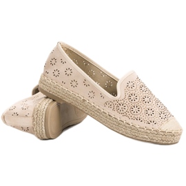 VICES Epadrilles slip-on bege 1