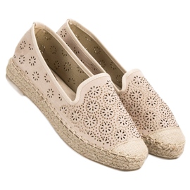 VICES Epadrilles slip-on bege 2