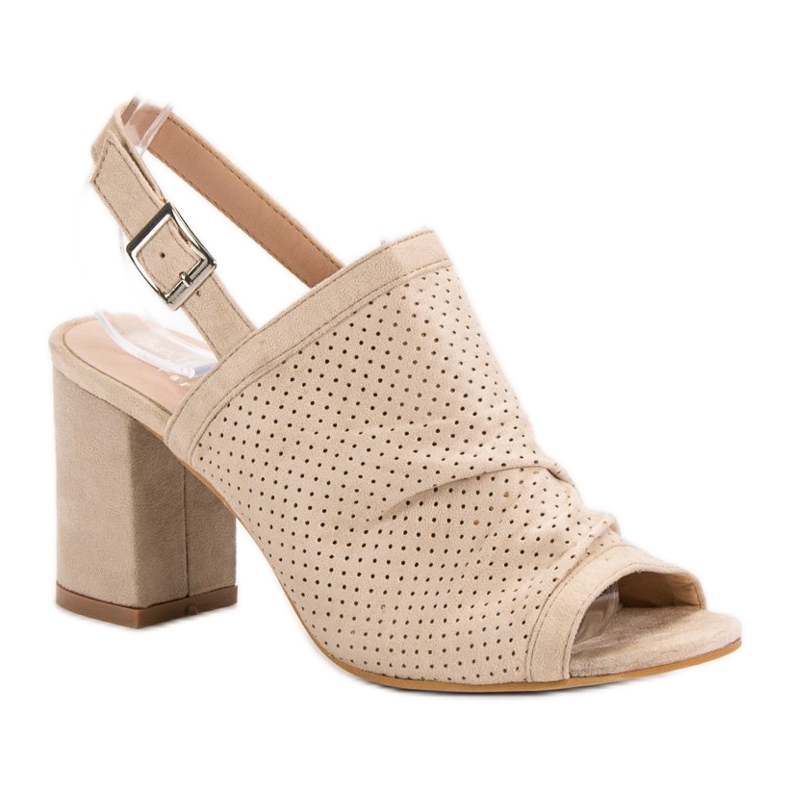 Sixth Sense Sandálias a céu aberto em um bar castanho 1