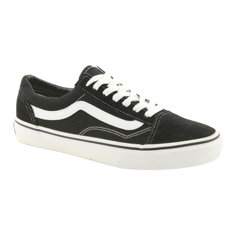 Skool Vans preto branco 1
